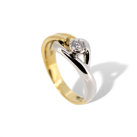 Ringe Salvini Dame in Gelbgold Diamante 0.21 Ct SAD31555 - SAD31555